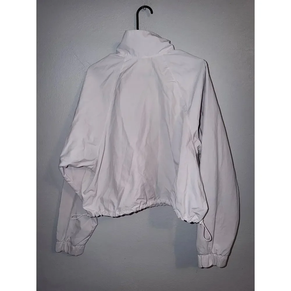 Alo Cropped 1/4 Zip Alumni Pullover